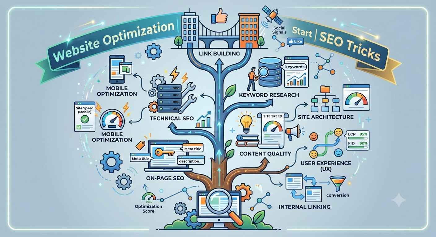 Website Optimization | Where to Start | SEO Tricks